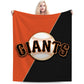 San Francisco Baseball Throw Blanket