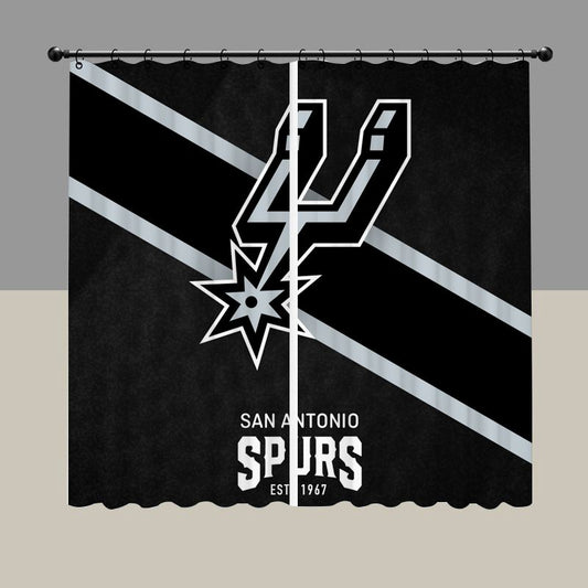 San Antonio Basketball Blackout Curtain