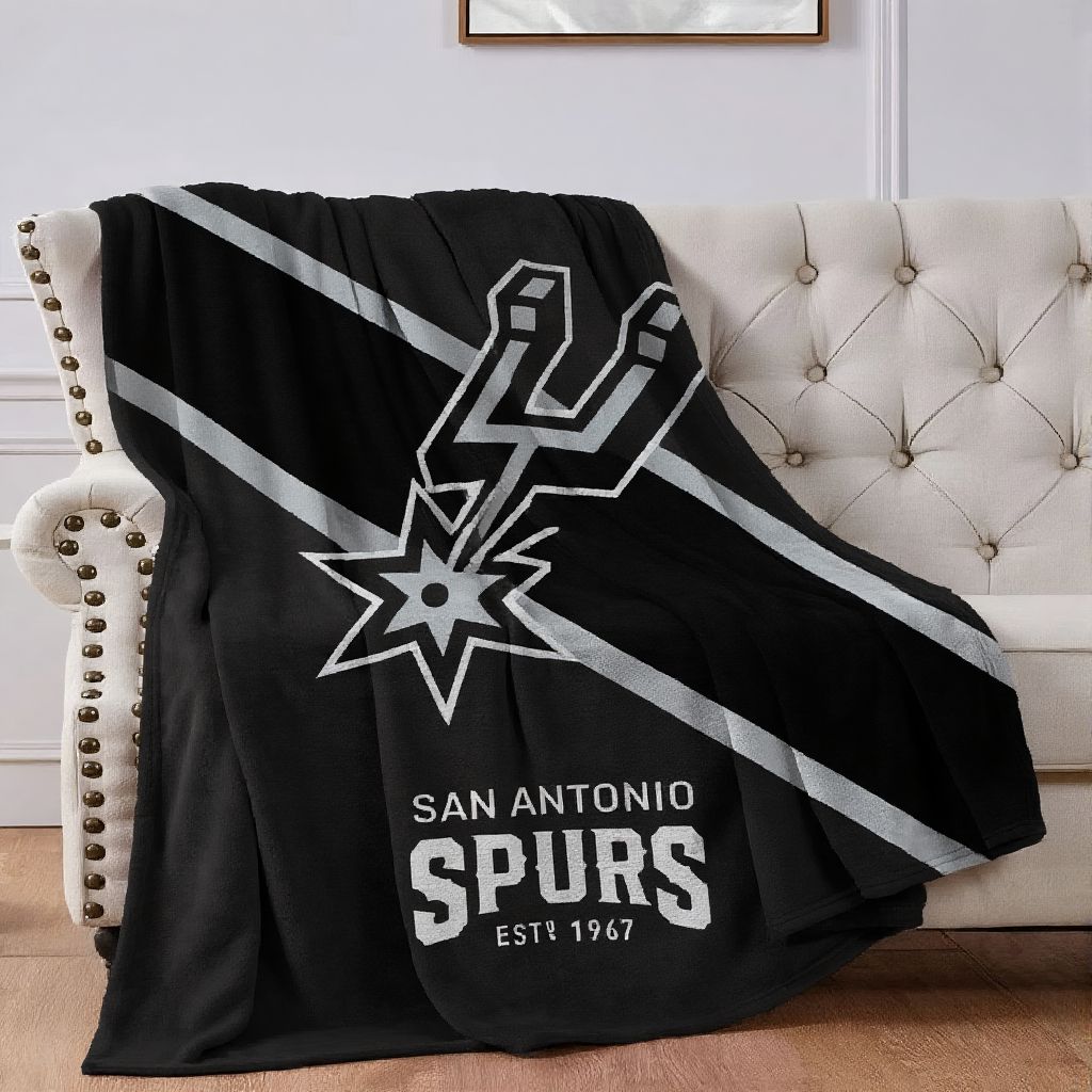 San Antonio Basketball Sport Throw Blanket