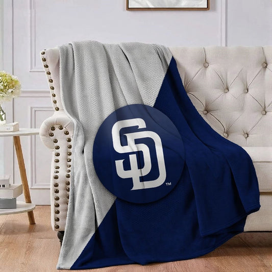 San Diego Baseball Throw Blanket