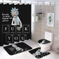 Rideau de Douche Rick and Morty, yeux ouverts Rideaux 180x180