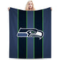 Seattle Football Sport Throw Blanket