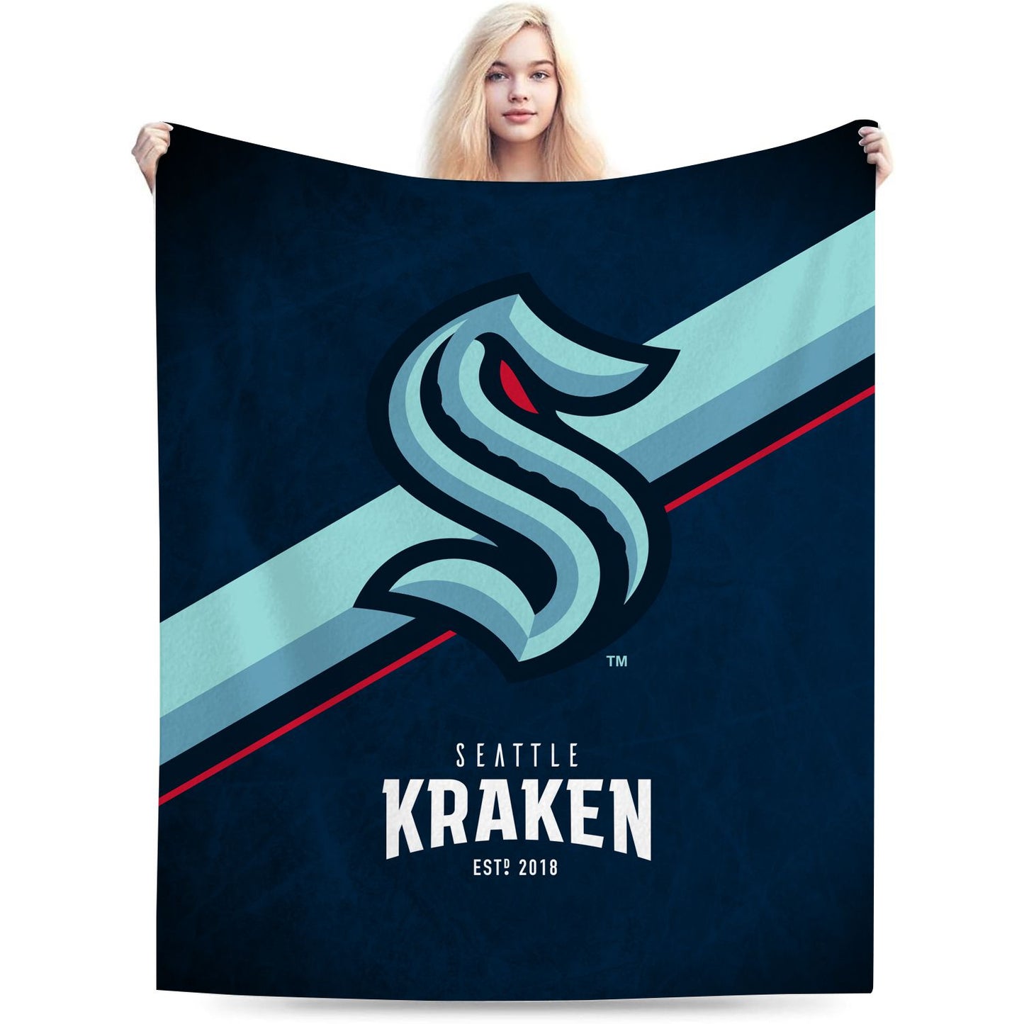 Seattle Hockey Sport Throw Blanket