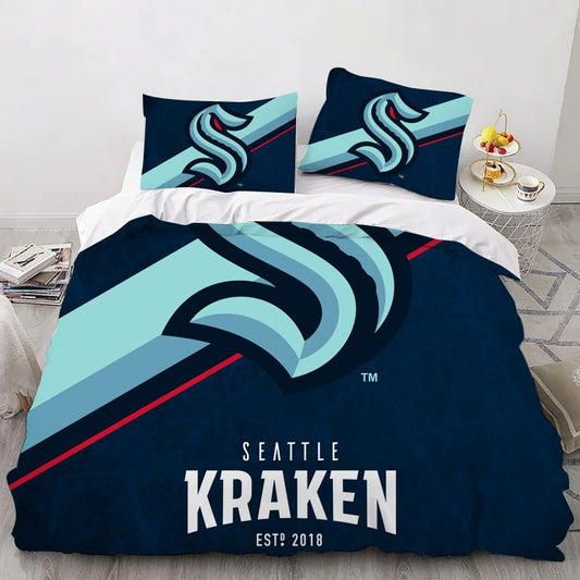 Seattle Hockey Sport Bedding Set