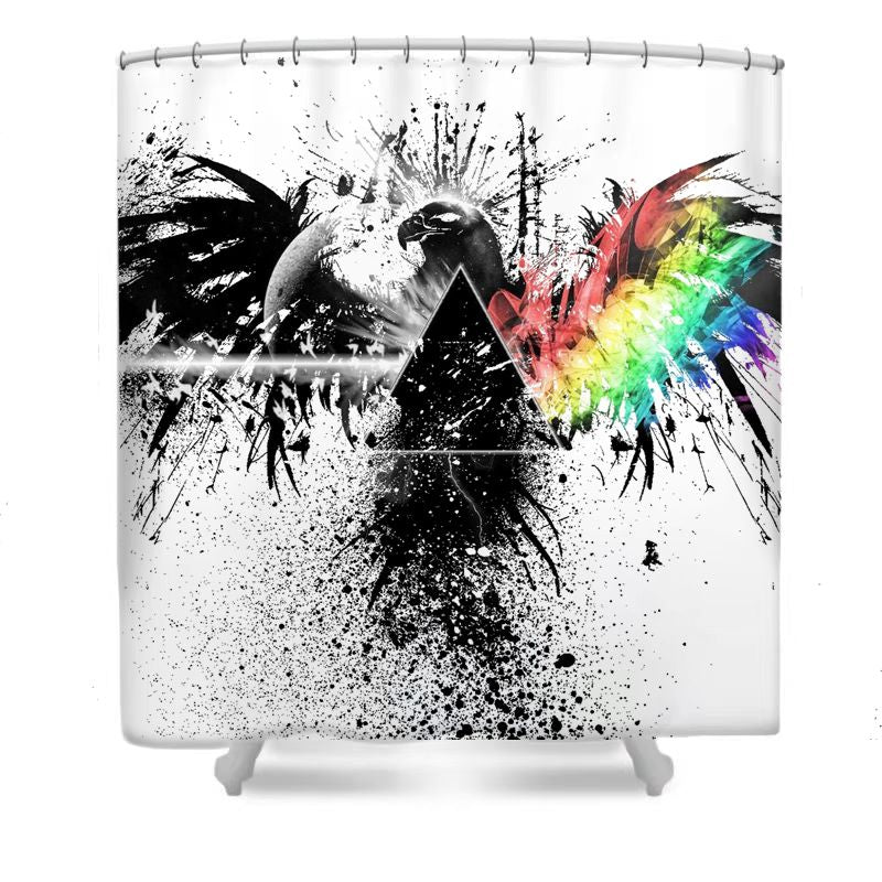 The Eagle Shower Curtain