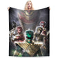 Super Sentai Ranger Throw Blanket