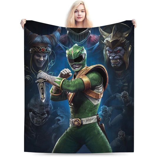 Super Sentai Ranger Throw Blanket