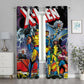 Superhero Team Comic Blackout Curtain