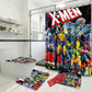 Superhero Team Comic Shower Curtain