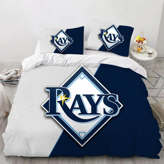 Tampa Bay Baseball Sport Bedding Set