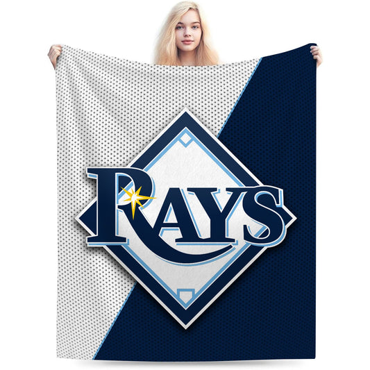 Tampa Bay Baseball Throw Blanket