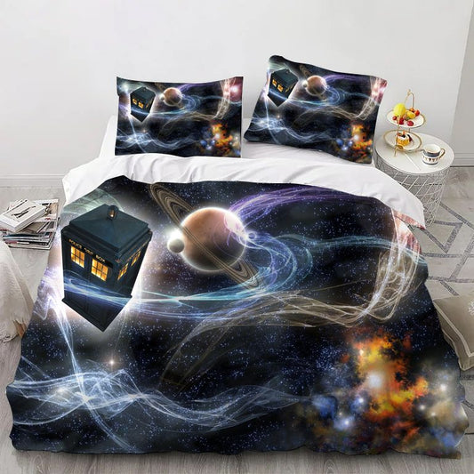 Tardis Police Box Bedding Set