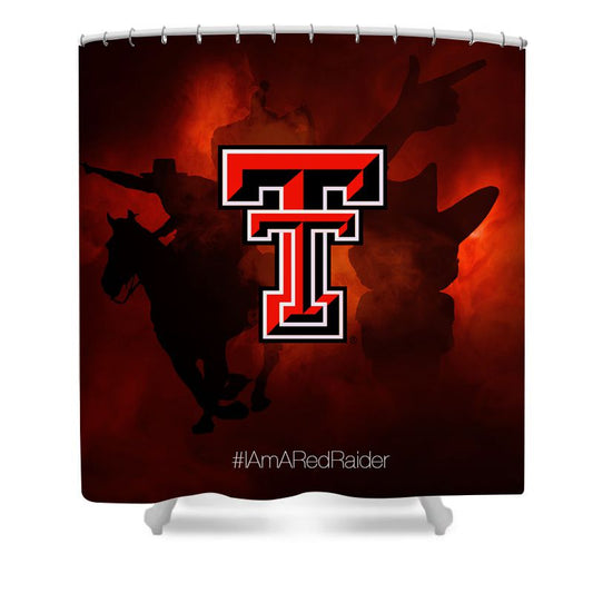 Texas Lubbock College Sport Shower Curtain