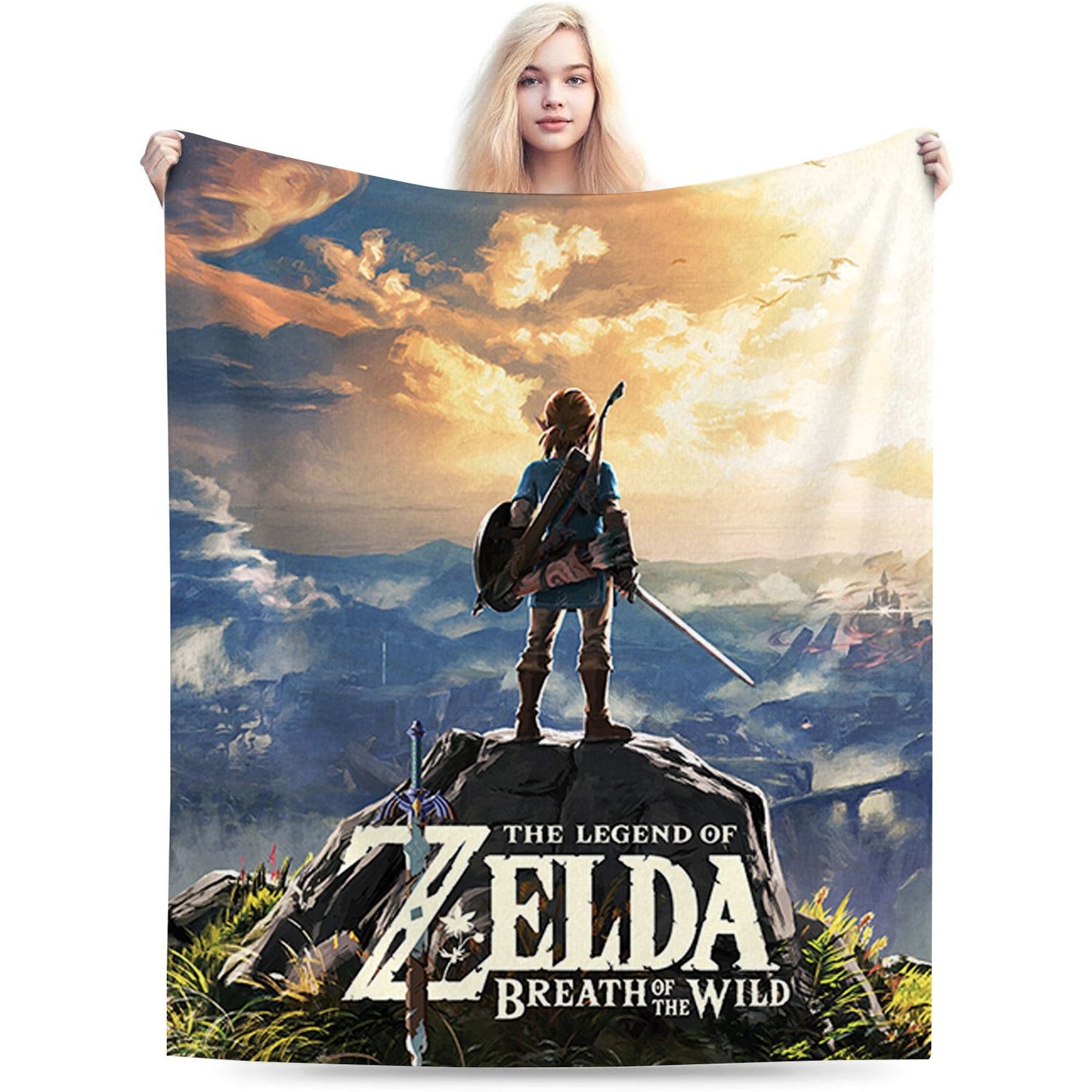 The Legend Character Video Game Throw Blanket