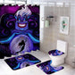Duschvorhang Ursula, Ariel die Meerjungfrau, The Sea Witch, Cartoon Disney, 180x180cm