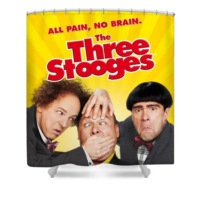 Three Vaudeville Comedy Troupe Shower Curtain - 4Pcs Set