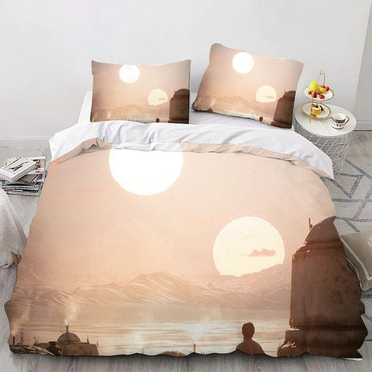 Twin Suns Tatooine Bedding Set