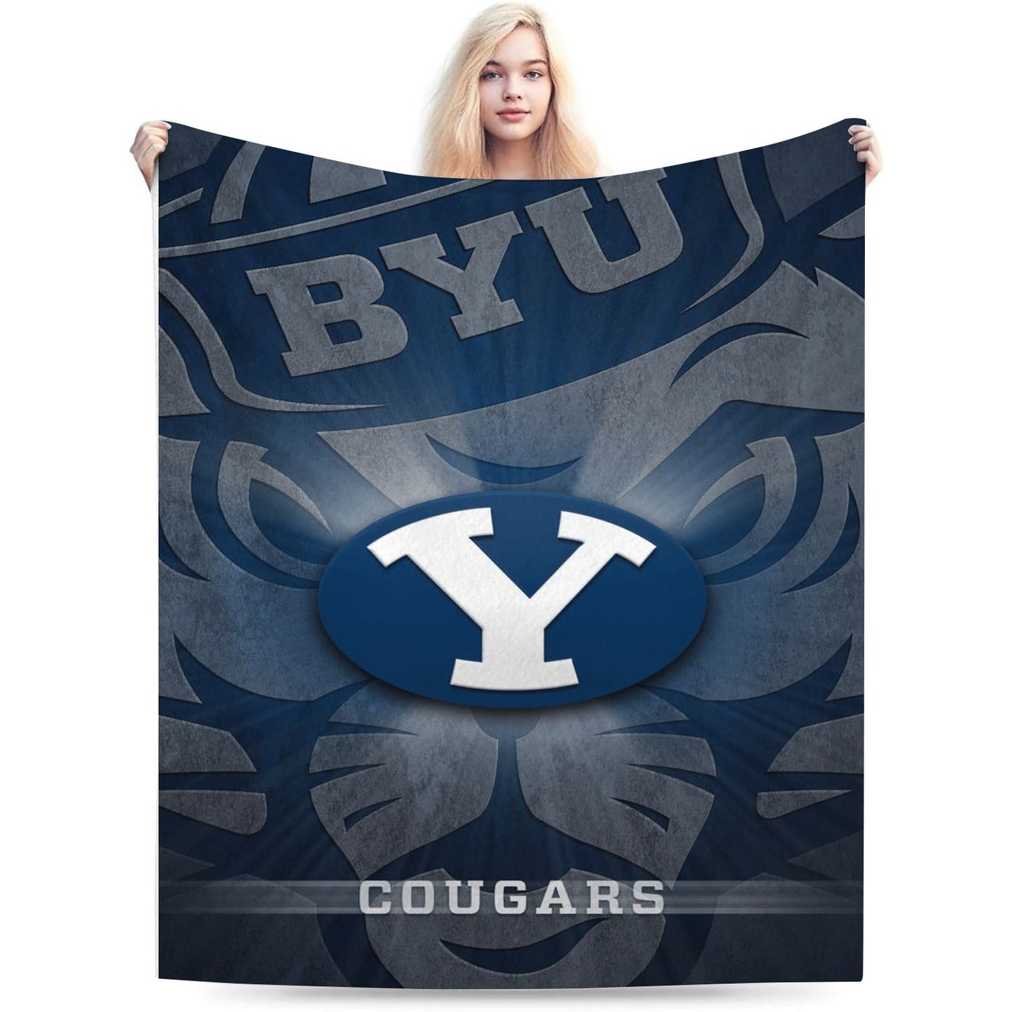Utah Provo College Throw Blanket