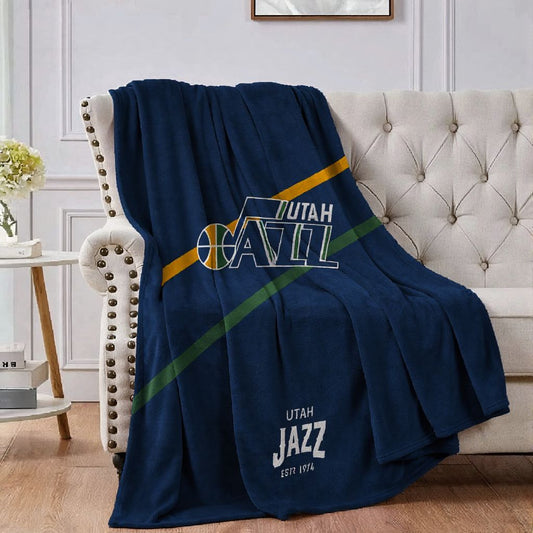 Utah Basketball Sport Throw Blanket