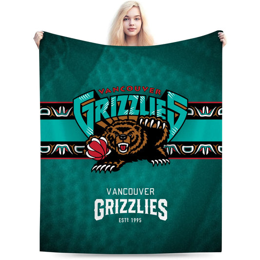 Vancouver Basketball Sport Throw Blanket