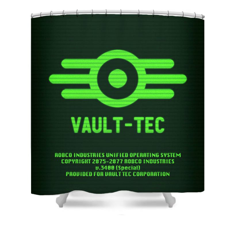 Vaults Corporation Shower Curtain