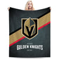 Vegas Hockey Sport Throw Blanket