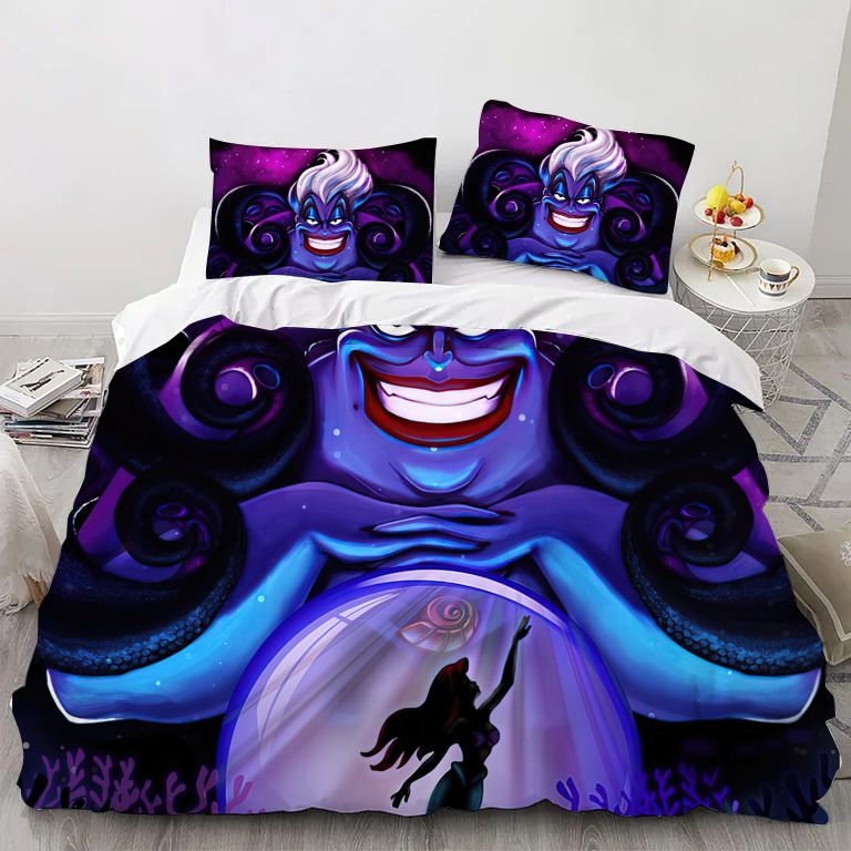 Villainous Sea Witch Bedding Set