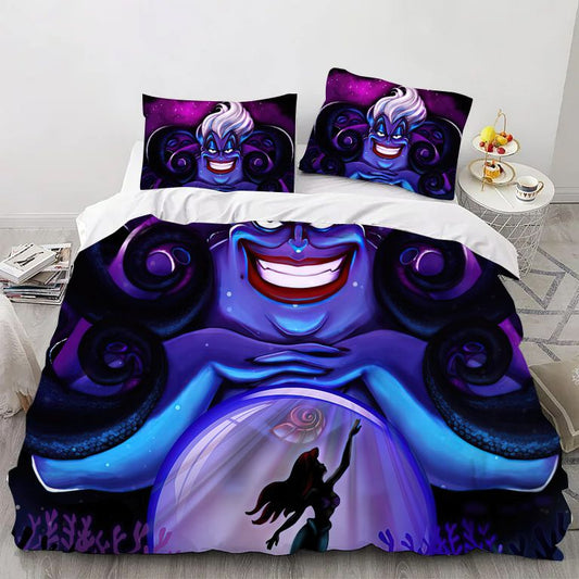 Villainous Sea Witch Bedding Set