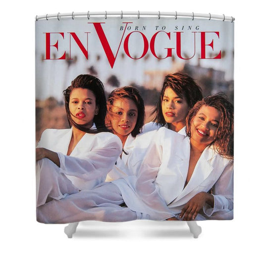 Douchegordijn En Vogue, Vocal Girl Group, Born to Sing Album, 180x180cm