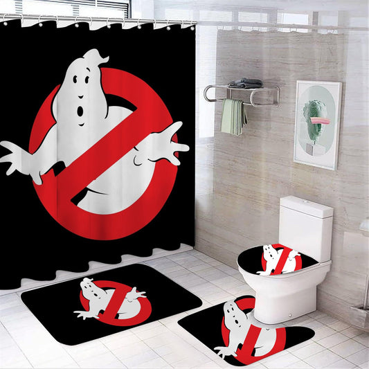 Warning Sign Supernatural Shower Curtain