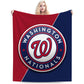 Washington Baseball Throw Blanket