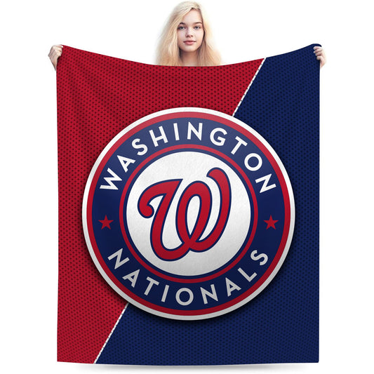 Washington Baseball Throw Blanket