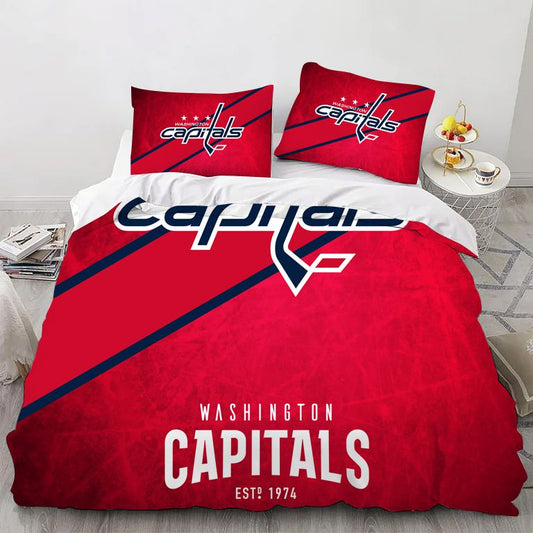 Washington Hockey Sport Bedding Set