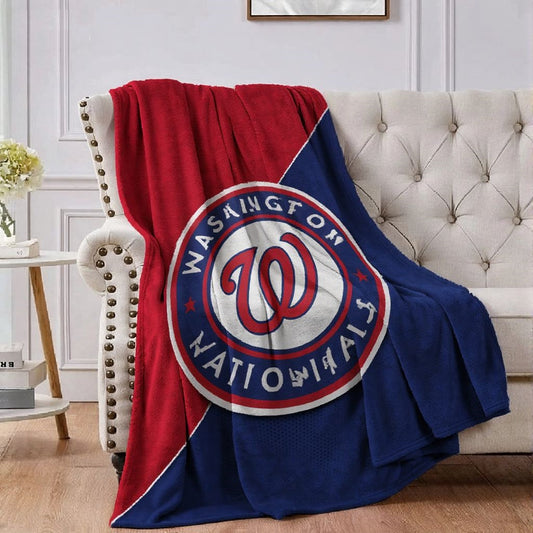Washington Baseball Throw Blanket