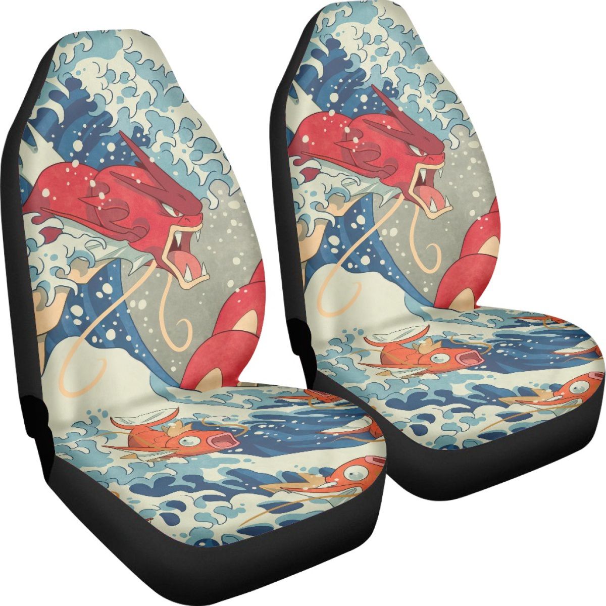Water Dragon Species Car Seat Cover