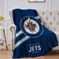 Winnipeg Hockey Sport Throw Blanket