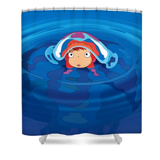 Goldfish Princess Shower Curtain