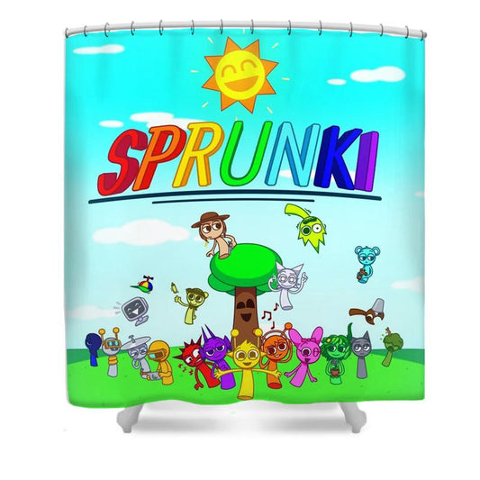 Creative Game Shower Curtain