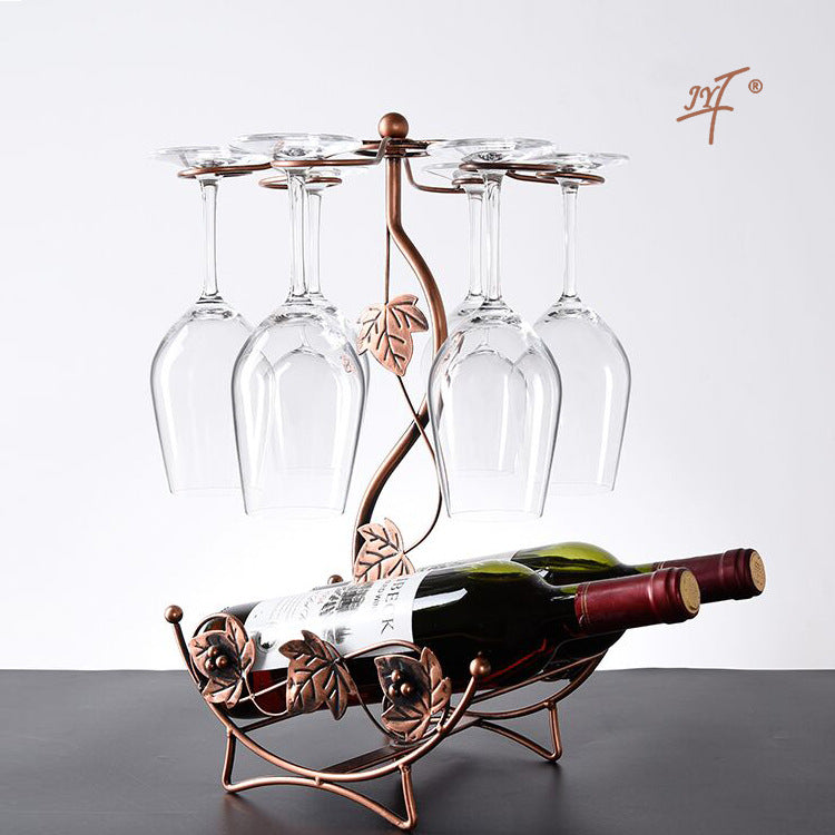 Grape Leaf Wine Bottle Holder 2 Bottle Wine Rack