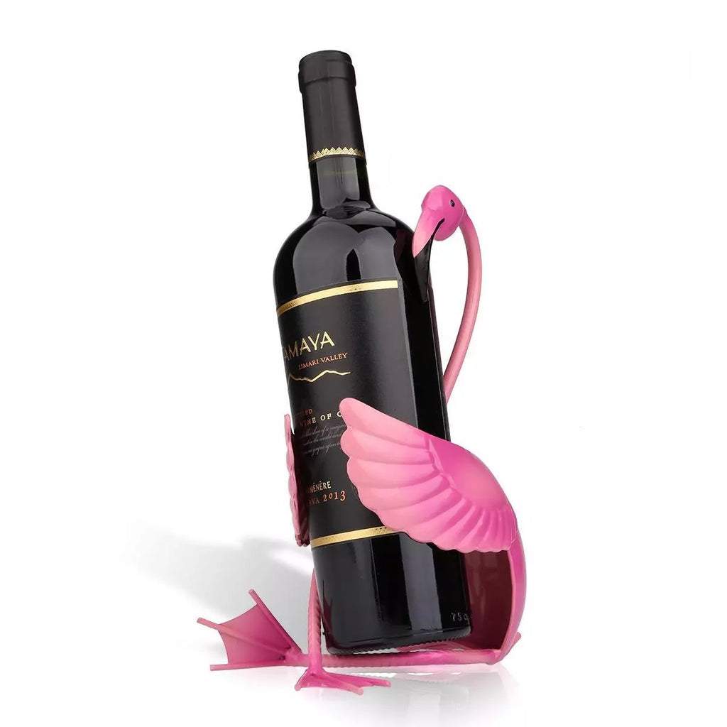 Flamingo Wine Bottle Holder