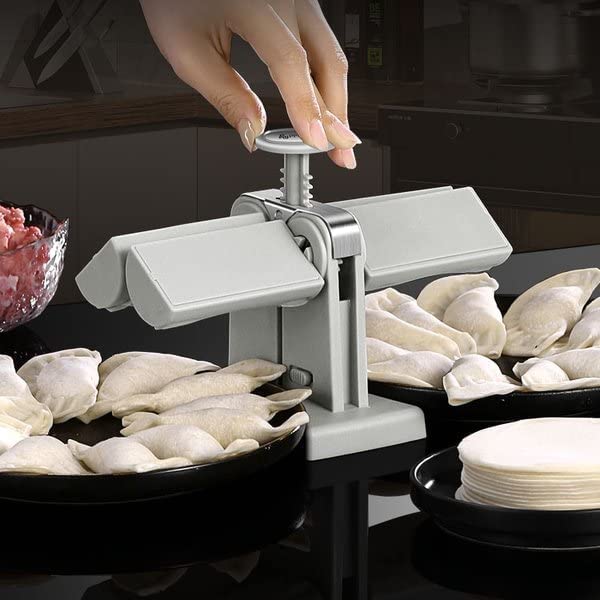Dumpling Maker, Automatic Double Head, Press Mould Machine – HeartCasa