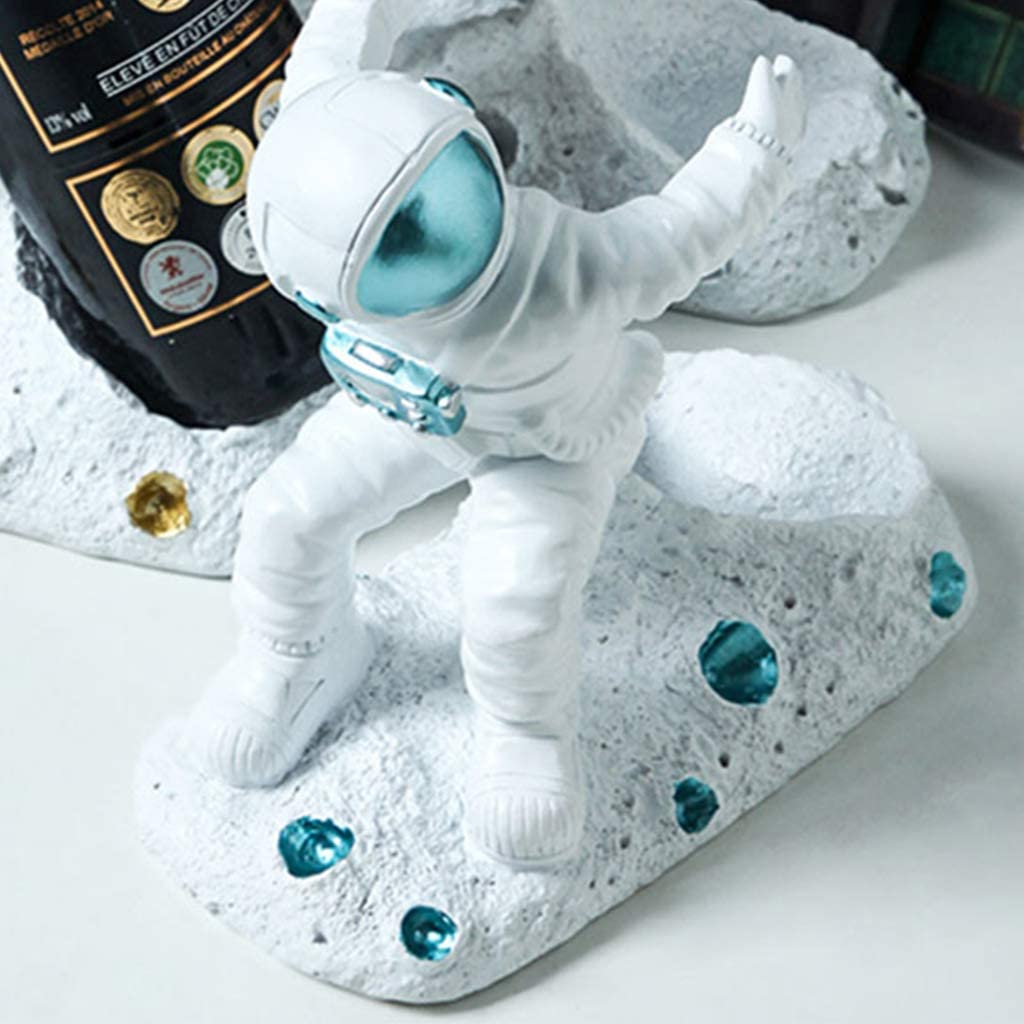 Piggyback Astronaut Wine Bottle Holder Spaceman Wine Rack
