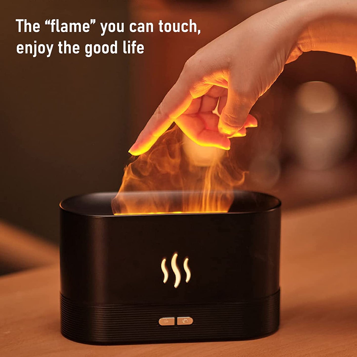 Fire Flame Lamp Diffuser Humidifier