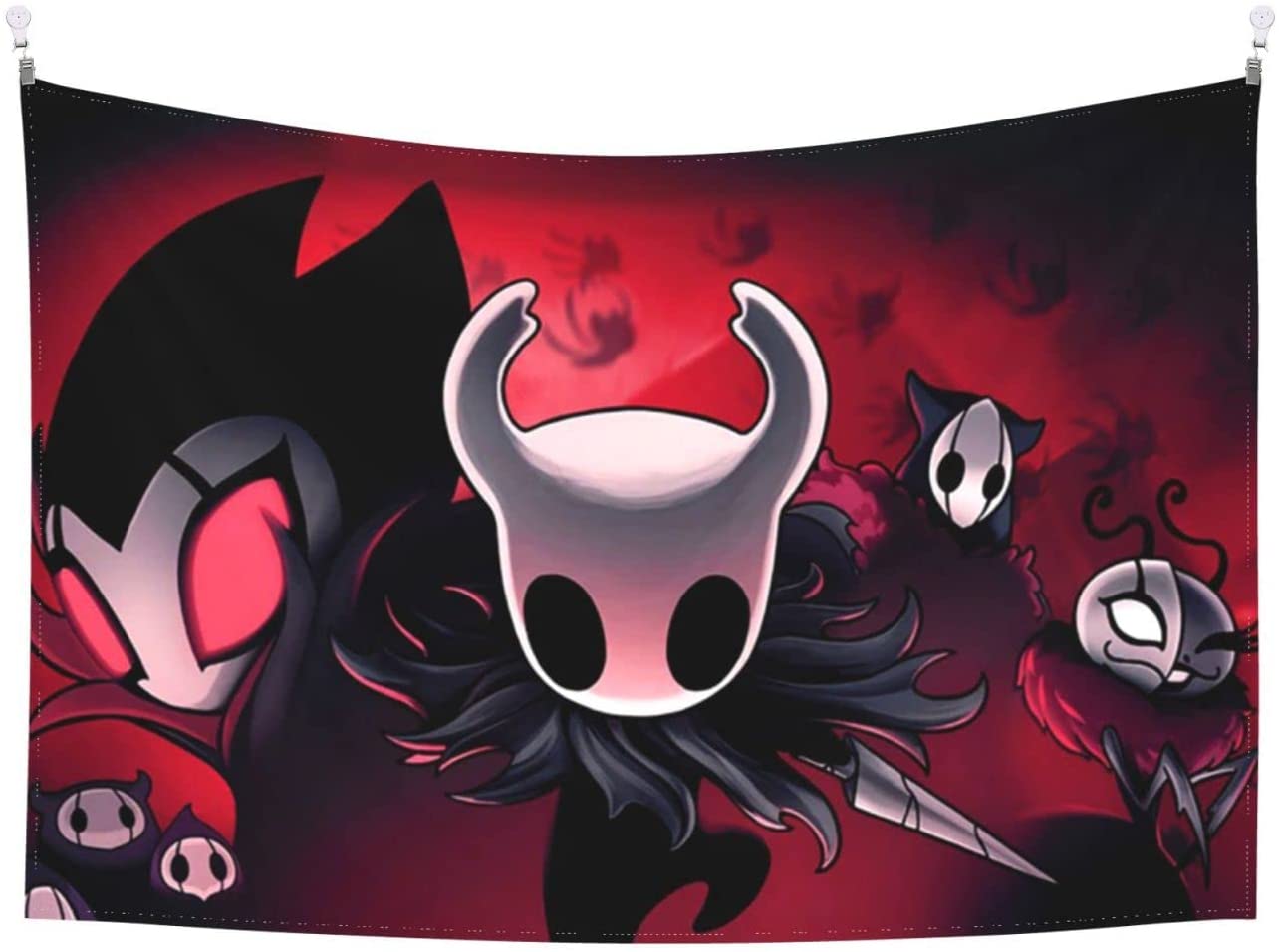 Red Backdrop Game Art Hollow Knight Tapestry
