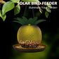 Top Fill Mesh Solar Powered Pineapple Bird Feeder