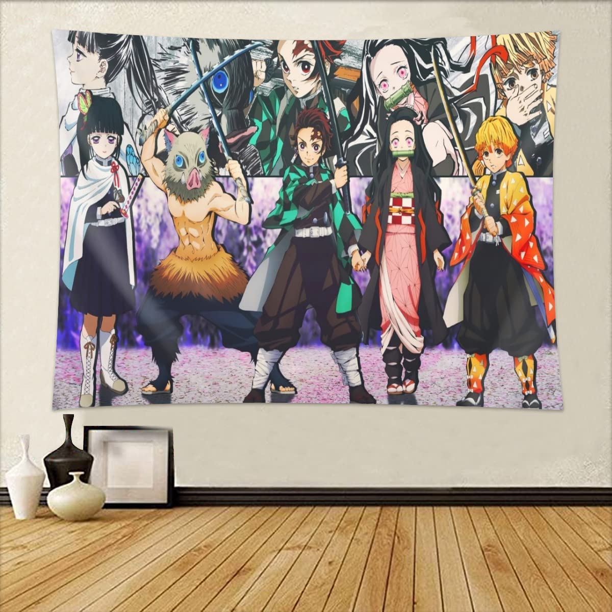 Anime Demon Slayer Tanjiro Tapestry 