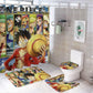 Luffy Anime Shower Curtain