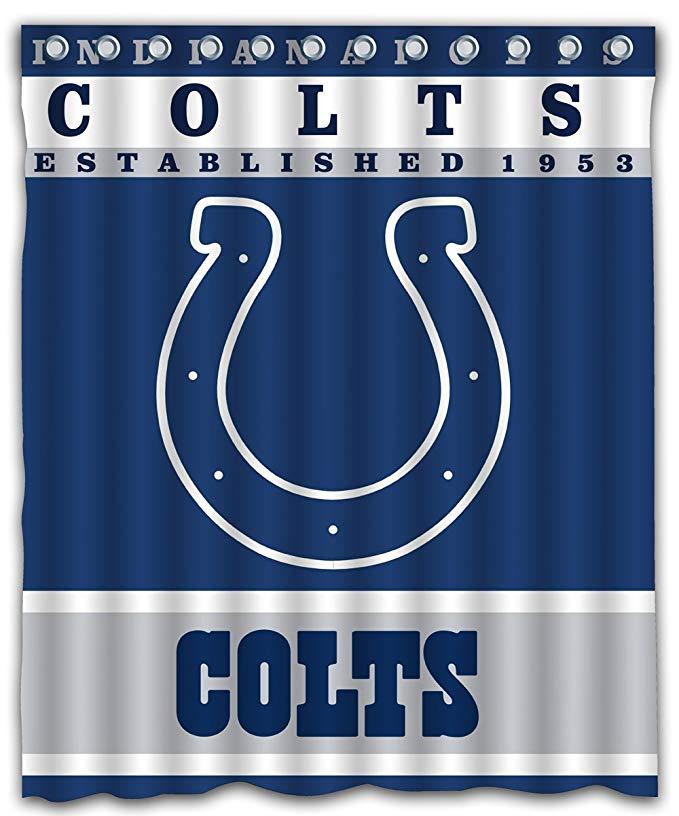 Football Team Flag Colts Shower Curtain