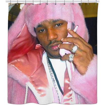 Pink Hat Haze Dress Dipset Killa Cam Camron Shower Curtain