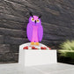 Cartoon Colorful Owl Planter Flower Pot